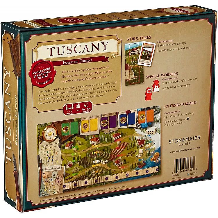 INTL GAMES | Viticulture - Tuscany Essential Edition