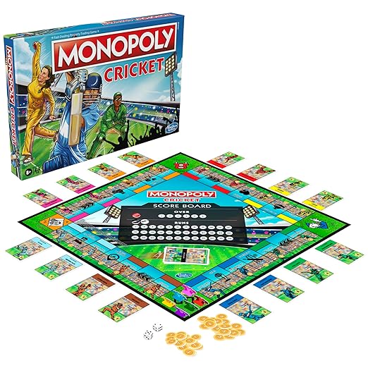 HASBRO  Monopoly Cricket Board Game – Board Games Bazaar
