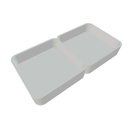 TWIN GAME TRAY | NEW | MEDIUM