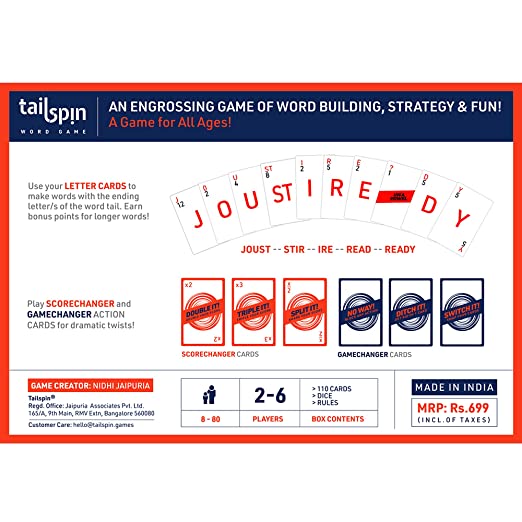 TailSpin Games| Tail Spin: Word Game