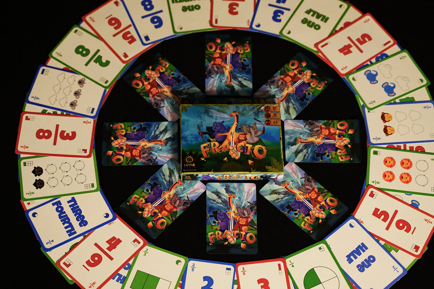 Luma World | Fracto: A 3-in-1 Educational Card Game