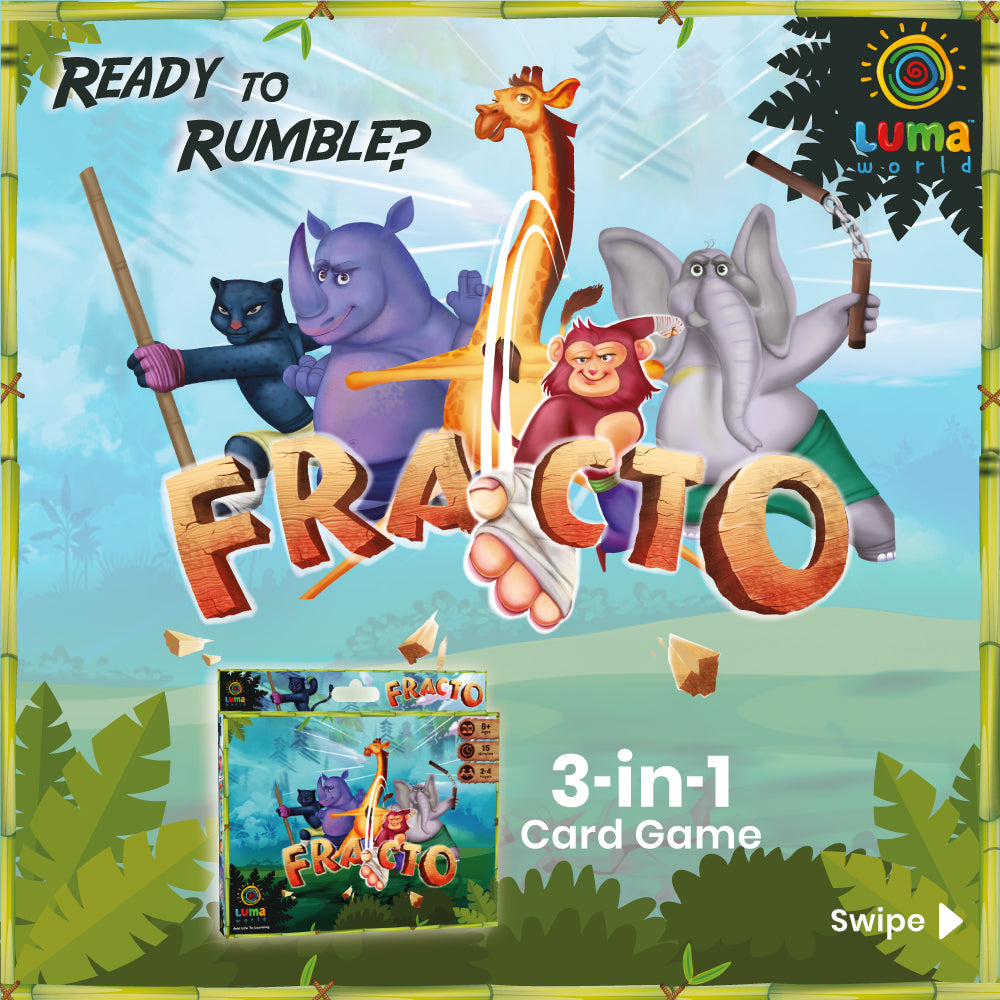 Luma World | Fracto: A 3-in-1 Educational Card Game