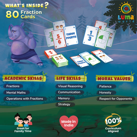 Luma World | Fracto: A 3-in-1 Educational Card Game