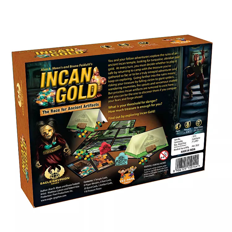 Yes Papa Games | INCAN GOLD