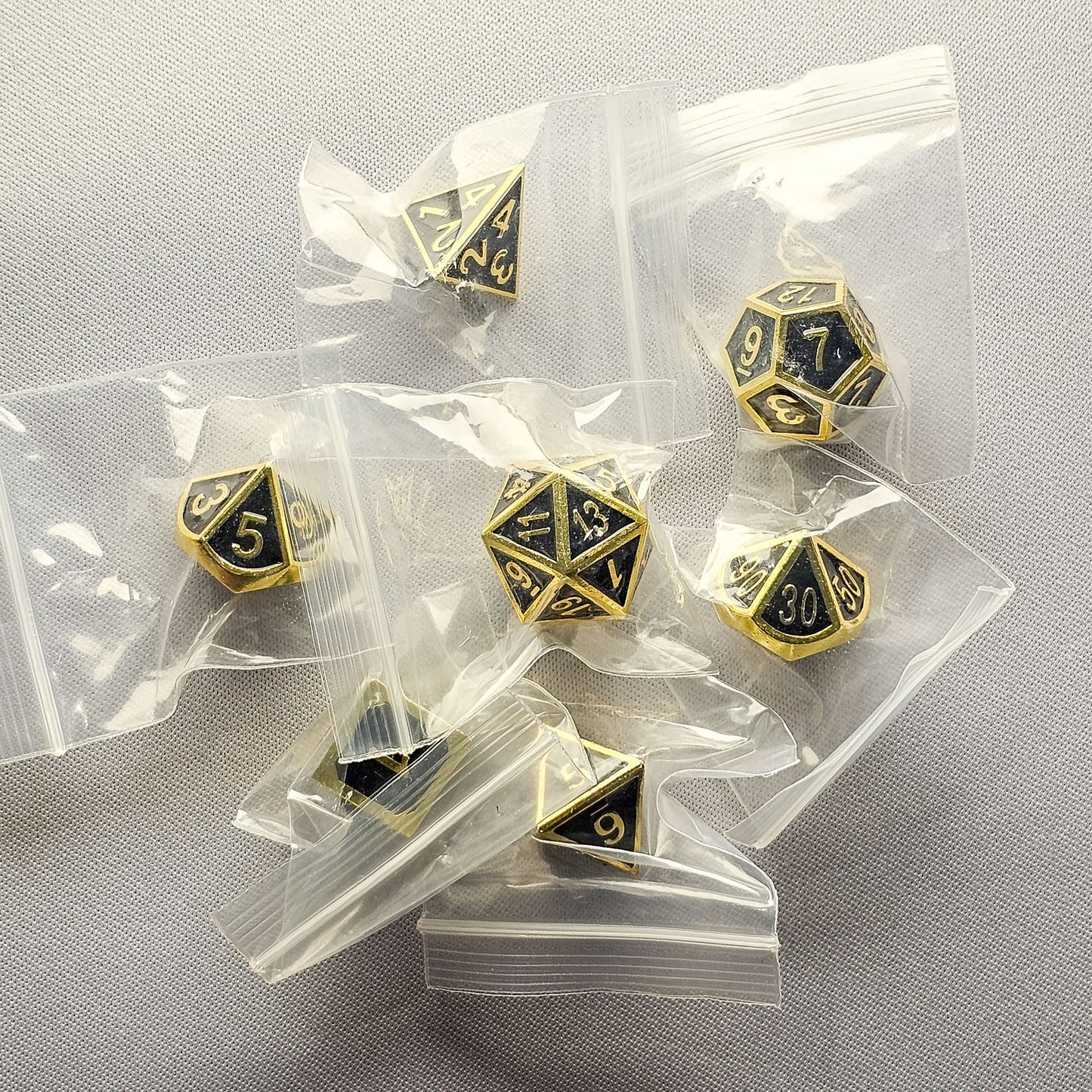 D & D Dice - Metal Dice