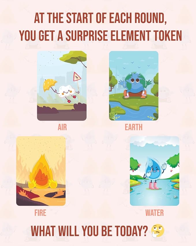 Gamefinity Studios | Elementra Card Game - Fast Family Party Game