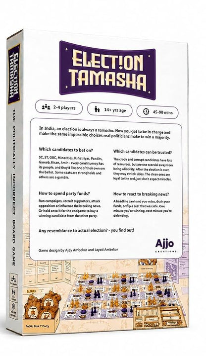 Election Tamasha | A Politically Incorrect Board Game