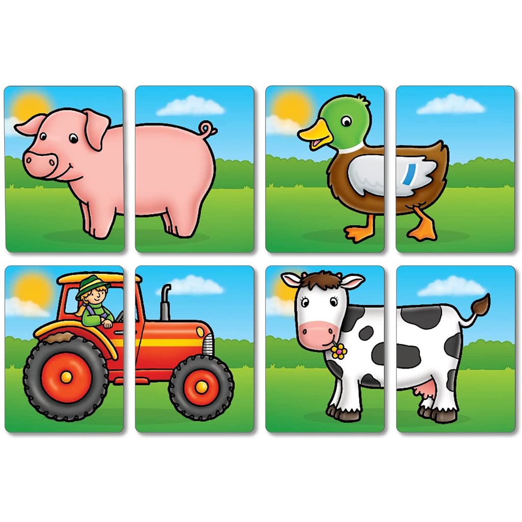 Orchard Toys Farmyard Heads & Tails