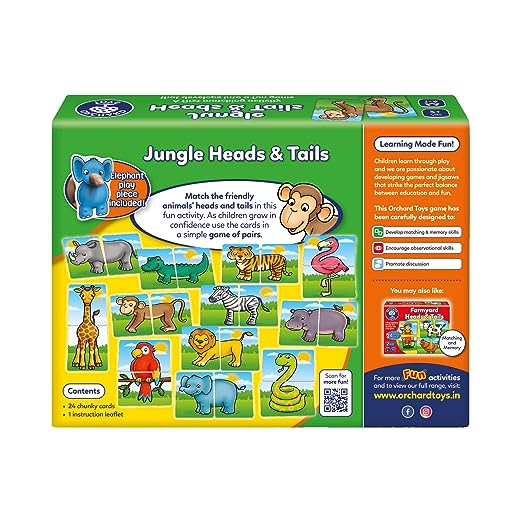 Orchard Toys | Jungle Heads & Tails