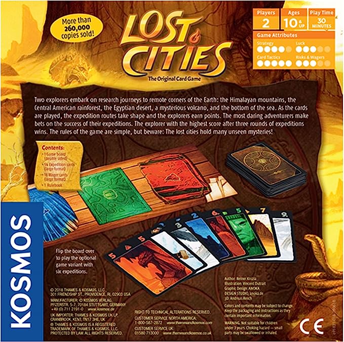 INTL GAMES | LOST CITIES: THE CARD GAME