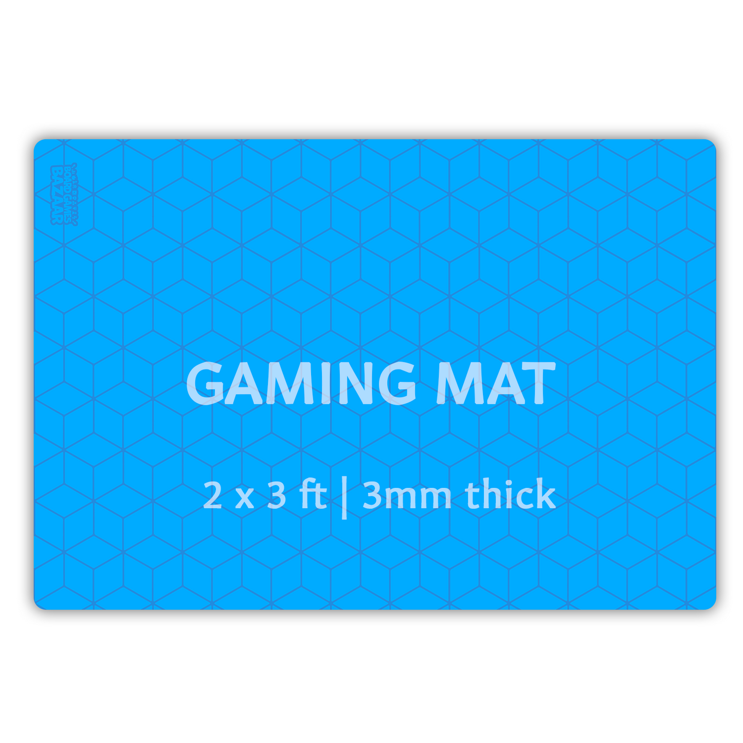 BLUE GAMING MAT | 2 X 3 ft | 3mm thick