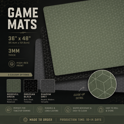PREMIUM GAMING MAT | 36 X 48 inches | 3mm thick