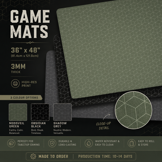 PREMIUM GAMING MAT | 36 X 48 inches | 3mm thick