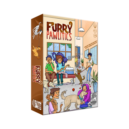 FURRY PAWLITICS | 2 - 4 PLAYERS | LIGHT-MID STRATEGY