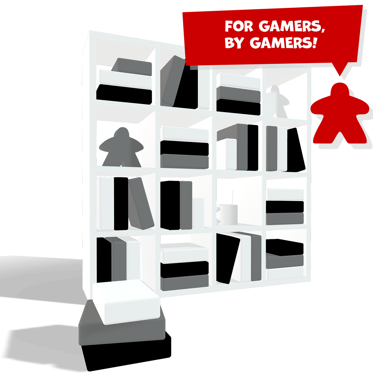 MINI BOARD GAMES SHELF - The Perfect Gamer’s Collectible