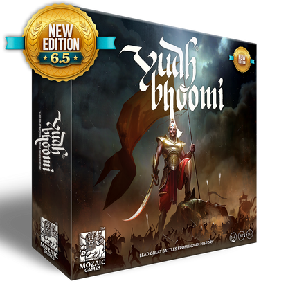 YUDHBHOOMI NEW 6.5 EDITION | 1 - 4 PLAYERS | LIGHT-MEDIUM STRATEGY