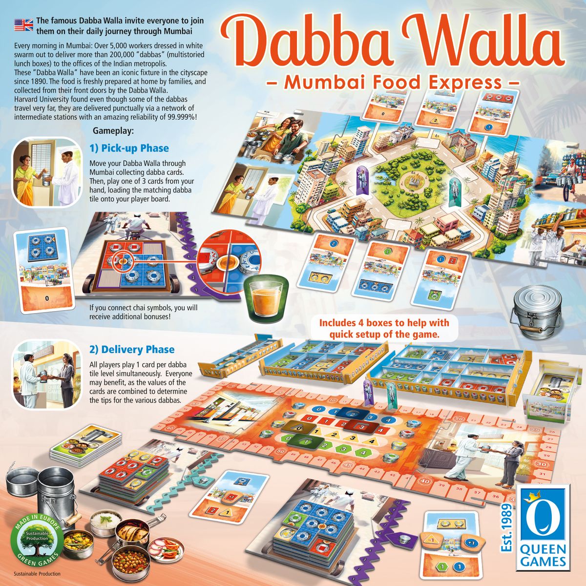 QUEEN GAMES | DABBAWALLAS