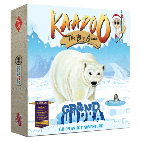 KAADOO | Grand Tundra: Arctic Circle Wildlife Safari Adventure Board Game