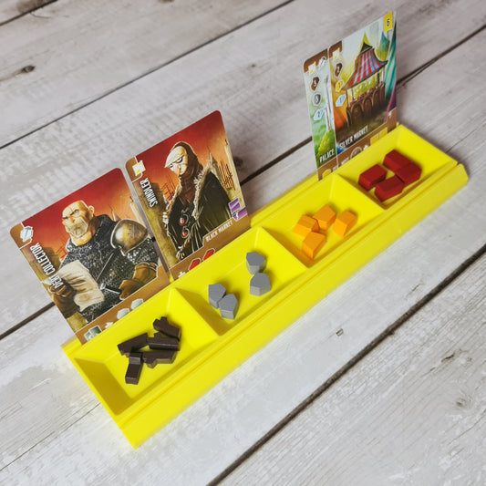 PLAYER CARDS AND TOKENS HOLDER