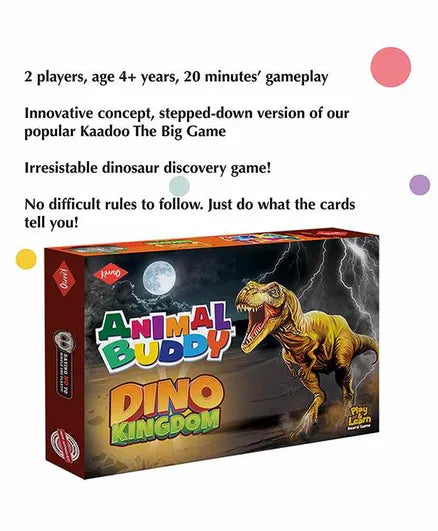 KAADOO | Animal Buddy Dino Kingdom – Board Games Bazaar