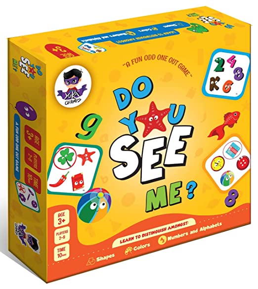 YUKA CHAMPS | DO YOU SEE ME? (Shapes, Colours, Numbers and Alphabets)