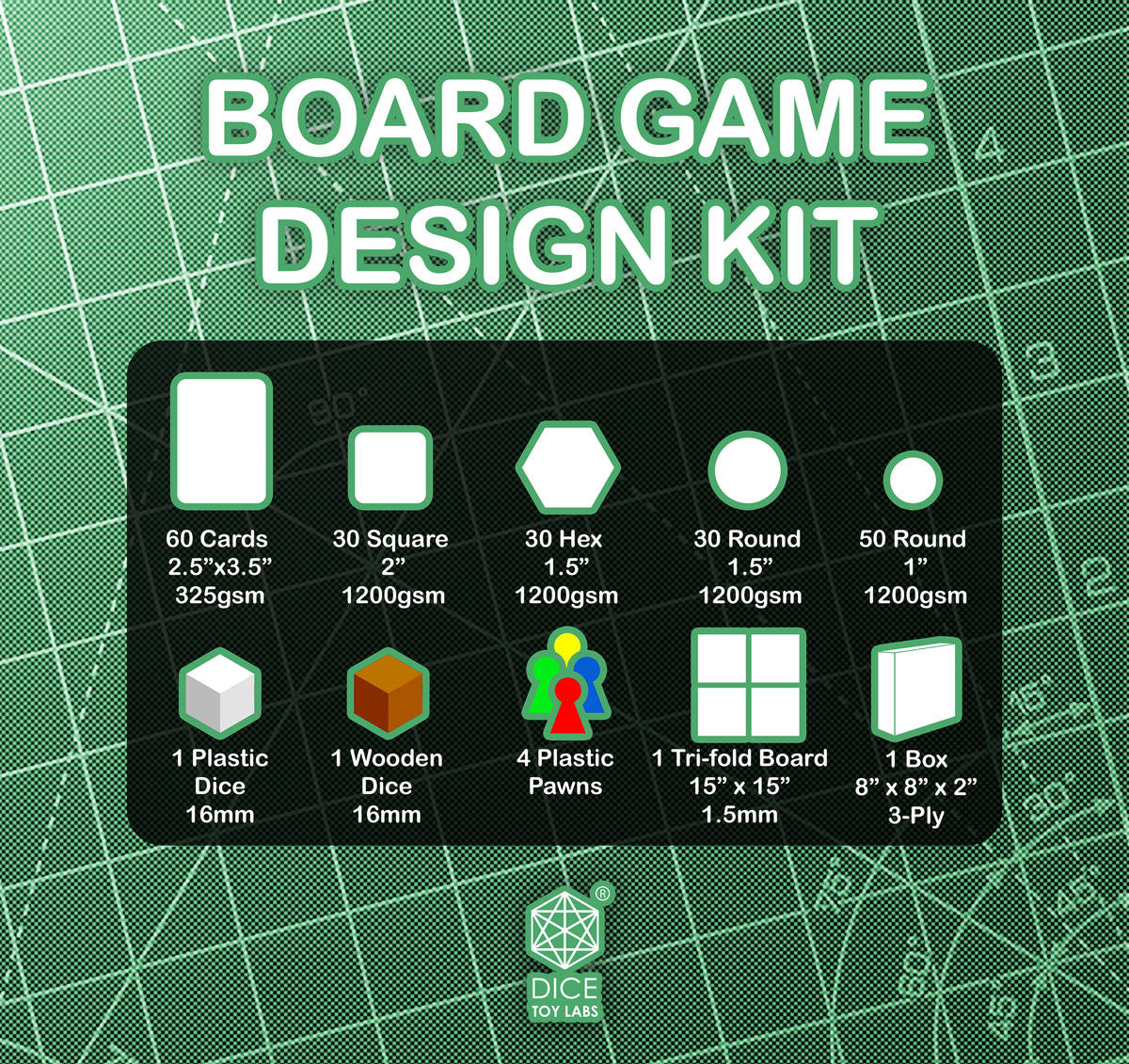 NEW BOARD GAME DESIGN KIT – Board Games Bazaar
