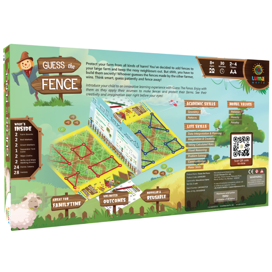 Luma World | Guess the Fence: A Creative Board Game