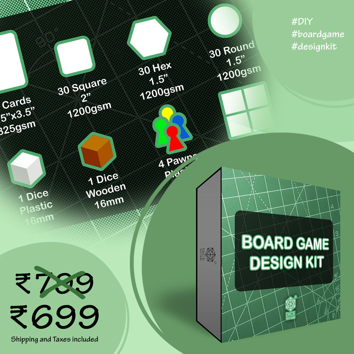 NEW BOARD GAME DESIGN KIT – Board Games Bazaar