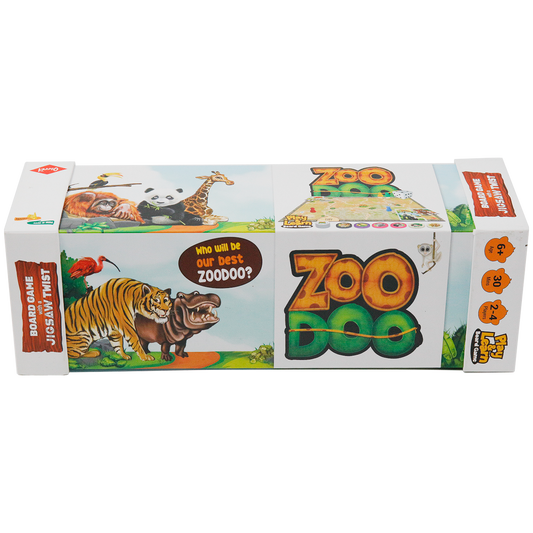 KAADOO | Zoodoo: Zoo Animal Caregiver Themed Game Fun Board Game
